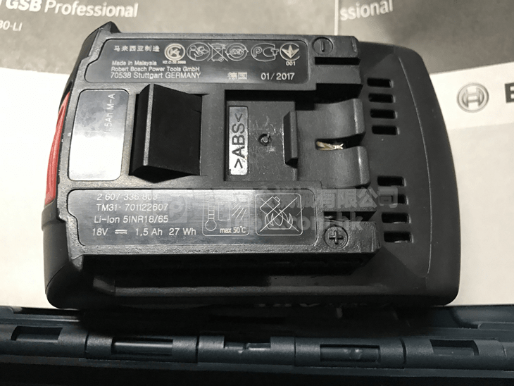 bộ sạc Máy khoan vặn vít dùng pin Bosch GSR 180 LI